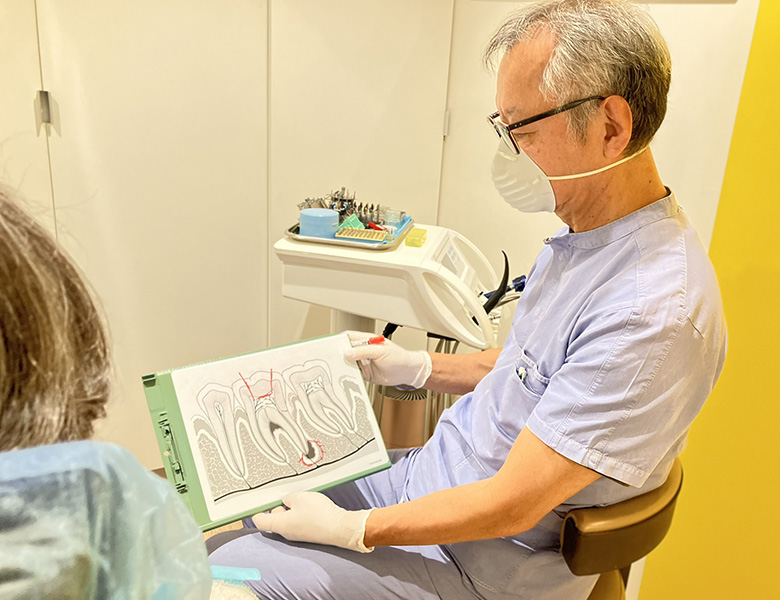 東京駅（京橋駅）徒歩2分の歯医者、精密根管治療、村岡歯科医院のVRで体感する新しい歯科医療