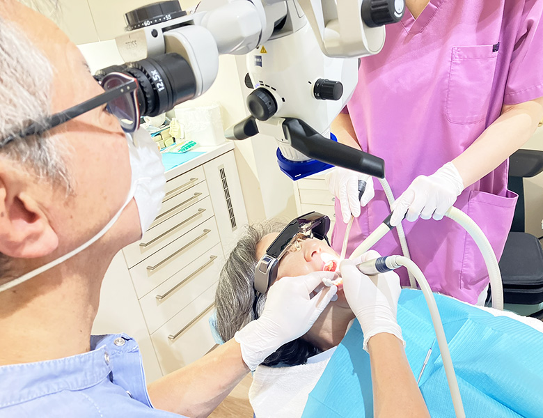 東京駅（京橋駅）徒歩2分の歯医者、精密根管治療、村岡歯科医院のVRで体感する新しい歯科医療